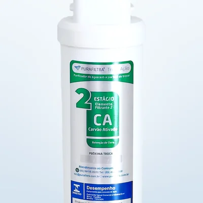 Foto 3: Rótulo do refil CA (estágio 2)